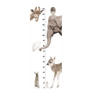 Nástenná samolepka Dekornik I Love Animals, 60 x 160 cm