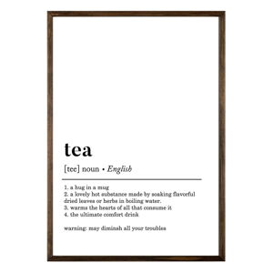 Plagát 50x70 cm Tea – Wallity