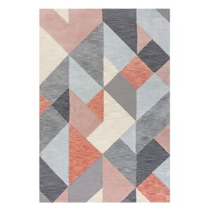 Sivo-ružový koberec Flair Rugs Icon, 160 x 230 cm