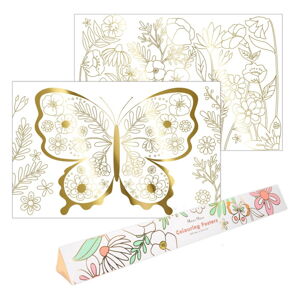 Omaľovánky Butterfly – Meri Meri