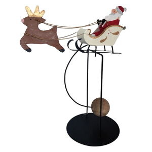 Vianočné dekorácie Santa in Sleigh Pendulum - G-Bork