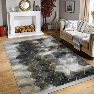 Tmavo šedý koberec 120x180 cm - Mila Home