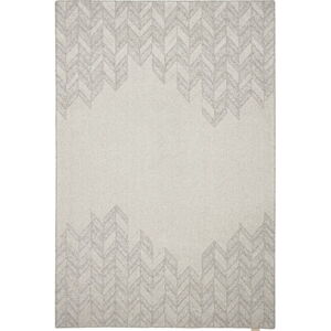 Svetlosivý vlnený koberec 133x190 cm Credo – Agnella
