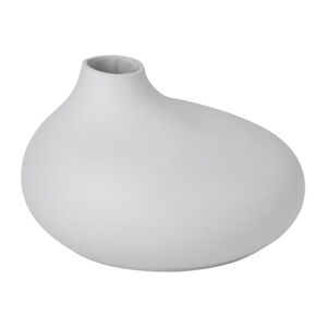Svetlosivá porcelánová váza (výška  13 cm) Nona – Blomus