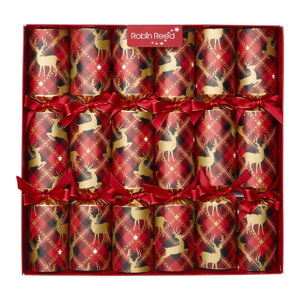 Vianočné crackery v sade 6 ks Glencoe - Robin Reed