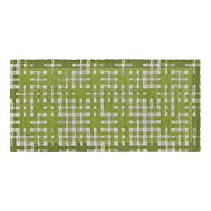 Zelený umývateľný behúň 55x190 cm Dama Verde – Floorita
