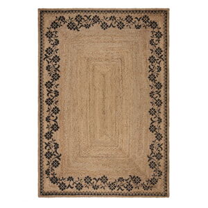 Jutový koberec v prírodnej farbe 160x230 cm Maisie – Flair Rugs