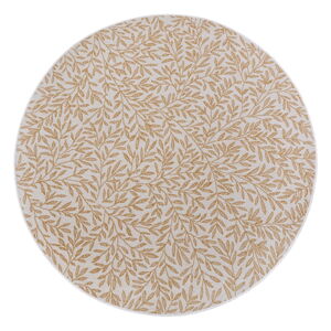 Krémovobiely okrúhly koberec ø 120 cm Twig – Hanse Home