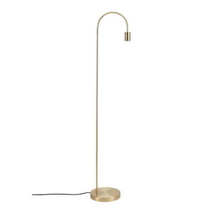 Stojacia lampa v zlatej farbe Bahne & CO Funky, výška 150 cm