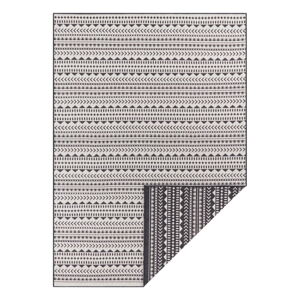 Čierno-biely vonkajší koberec Ragami Kahira, 200 x 290 cm
