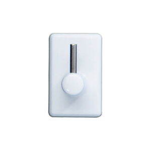 Sada 4 nástenných háčikov Wenko Curtain Hooks White