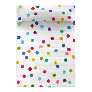 Biela bavlnená prešívaná obliečka na perinu 180x260 cm Confetti – Happy Friday