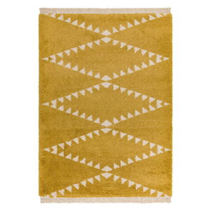 Koberec v horčicovej farbe 200x290 cm Rocco – Asiatic Carpets
