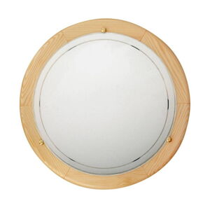 Biele/v prírodnej farbe LED stropné svietidlo so skleneným tienidlom ø 30 cm Pine – Candellux Lighting