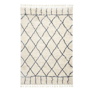 Krémovobiely koberec Think Rugs Aspen Lines, 120 x 170 cm