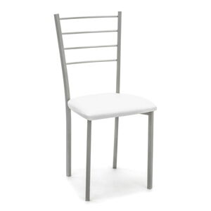 Biele jedálenské stoličky v súprave 2 ks Evo – Tomasucci