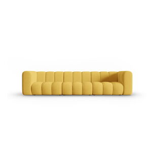 Žltá pohovka 318 cm Lupine – Micadoni Home