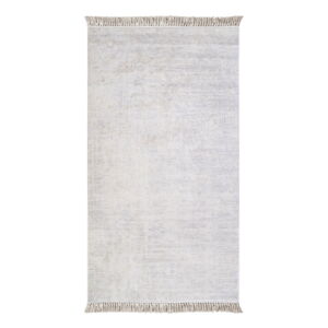 Sivý koberec Vitaus Hali Geometrik, 80 × 150 cm