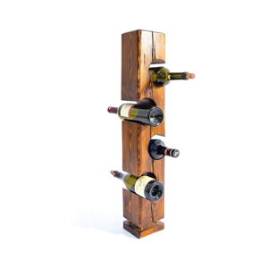 Regál na víno v dekore orecha v prírodnej farbe Wiholder - Kalune Design