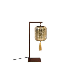 Stolná lampa v hnedo-zlatej farbe Suoni - Dutchbone