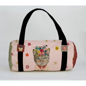 Cestovná taška Floral Cat – Really Nice Things