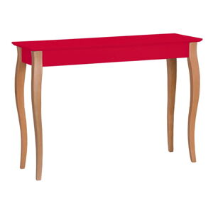 Červený konzolový stolík Ragaba Lillo, šírka 105 cm