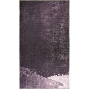 Šedý prateľný koberec behúň 200x80 cm - Vitaus