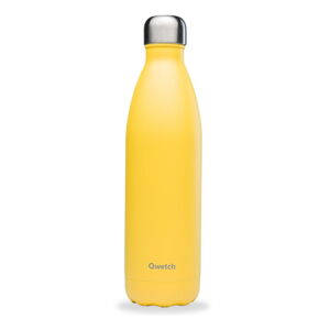 Žltá cestovná nerezová fľaša 750 ml Pop - Qwetch