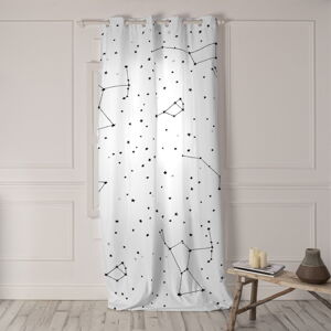 Biely záves 140x300 cm Constellation – Blanc