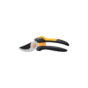 Čierne oceľové dvojsečné nožnice Fiskars Solid, dĺžka 26 cm