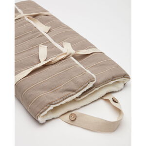 Hnedá deka pre domácich miláčikov 60x80 cm Toby - Kave Home