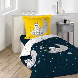 Bavlnené detské obliečky na jednolôžko 140x200 cm Petit Astronaute – douceur d'intérieur