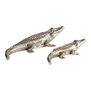 Sošky v súprave 2 ks z polyresínu Crocodiles – Burkina