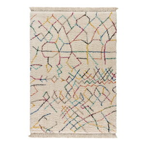 Krémovobiely koberec Universal Yveline Multi, 120 x 170 cm