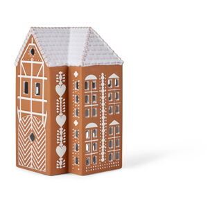 Kameninový svietnik na čajovú sviečku Gingerbread Lighthouse – Kähler Design