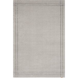 Krémovobiely vlnený koberec 160x240 cm Calisia M Grid Rim – Agnella