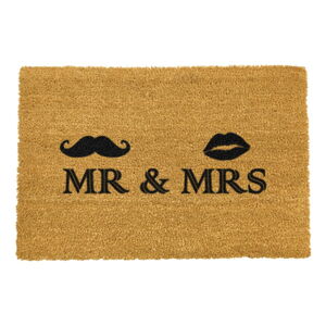 Rohožka z kokosového vlákna 40x60 cm Mr and Mrs – Artsy Doormats