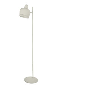 Sivá stojacia lampa SULION Isa, výška 140 cm
