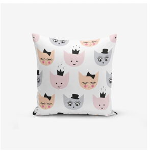 Detská obliečka na vankúš Colorful Catcikler - Minimalist Cushion Covers