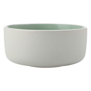 Zeleno-biela porcelánová miska Maxwell & Williams Tint, ø 14 cm