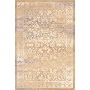 Béžový vlnený koberec 100x180 cm Eleanor – Agnella