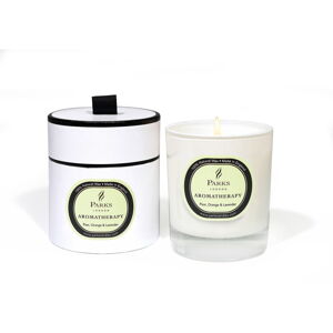 Sviečka s vôňou hrušky, pomaranča a levandule Parks Candles London Aromatherapy, 50 hodín horenia