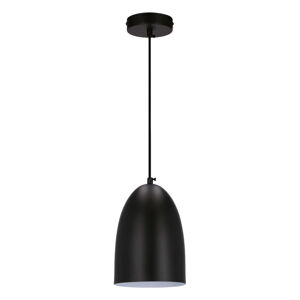 Čierne závesné svietidlo s kovovým tienidlom ø 14 cm Icaro - Candellux Lighting