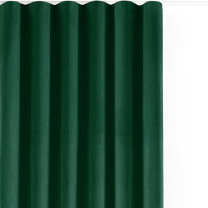 Zelený zamatový dimout záves 400x175 cm Velto – Filumi
