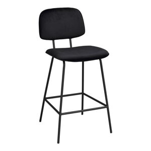 Čierne barové stoličky v sade 2 ks 94 cm Bryan - Rowico