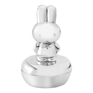 Kovová škatuľka na prvý zúbok ø 4x6 cm Miffy – Zilverstad