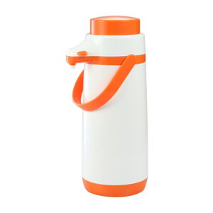 Oranžová termoska s pumpičkou 1.7 l Family Colori – Tescoma