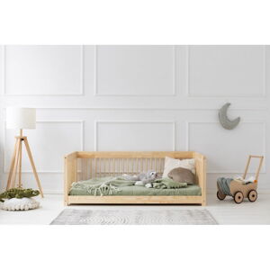 Detská posteľ z borovicového dreva 80x180 cm v prírodnej farbe Mila CWW – Adeko