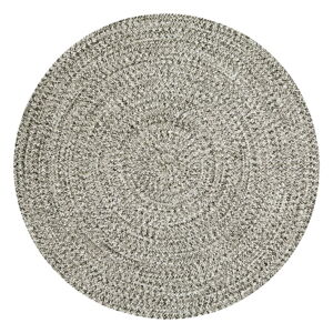 Sivý/béžový okrúhly vonkajší koberec ø 200 cm - NORTHRUGS