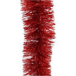 Červená vianočná girlanda Unimasa Navidad, dĺžka 180 cm